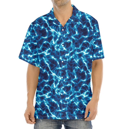 Plasma Energy Print Aloha Shirt