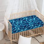 Plasma Energy Print Baby Crib Sheet