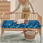 Plasma Energy Print Baby Crib Sheet