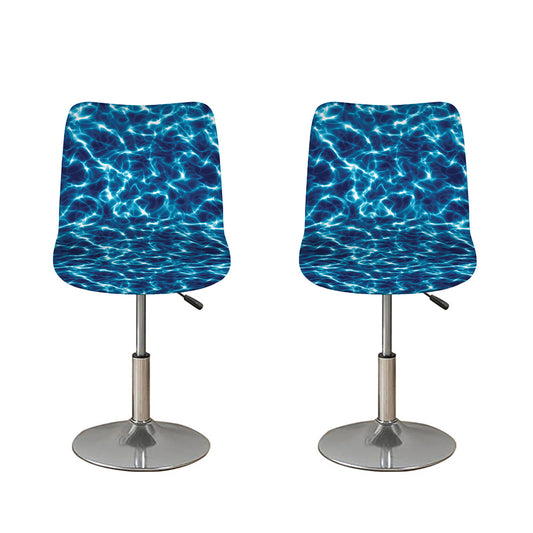 Plasma Energy Print Bar Stool Covers