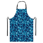 Plasma Energy Print Bib Apron With Pocket