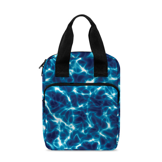 Plasma Energy Print Bible Tote Bag