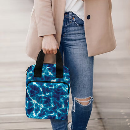 Plasma Energy Print Bible Tote Bag