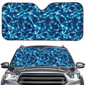 Plasma Energy Print Car Windshield Sun Shade