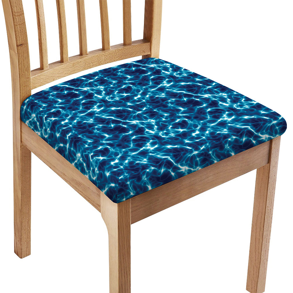 Plasma Energy Print Chair Cushion Cover