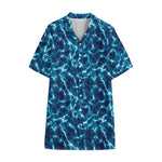 Plasma Energy Print Cotton Hawaiian Shirt