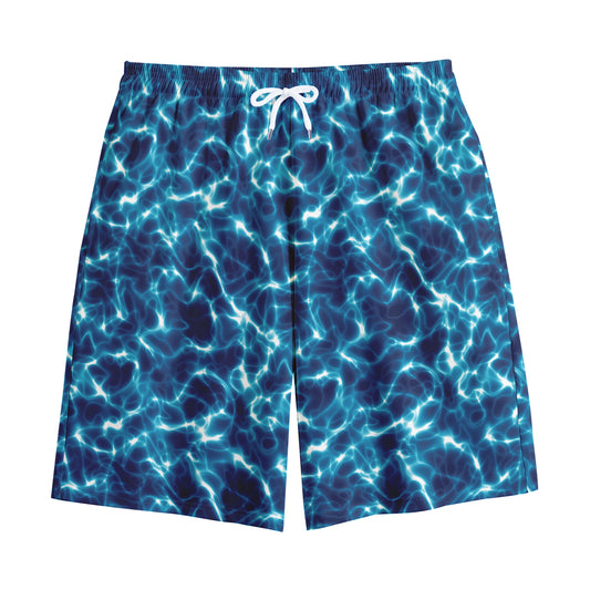 Plasma Energy Print Cotton Shorts