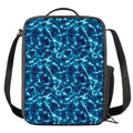 Plasma Energy Print Crossbody Lunch Bag