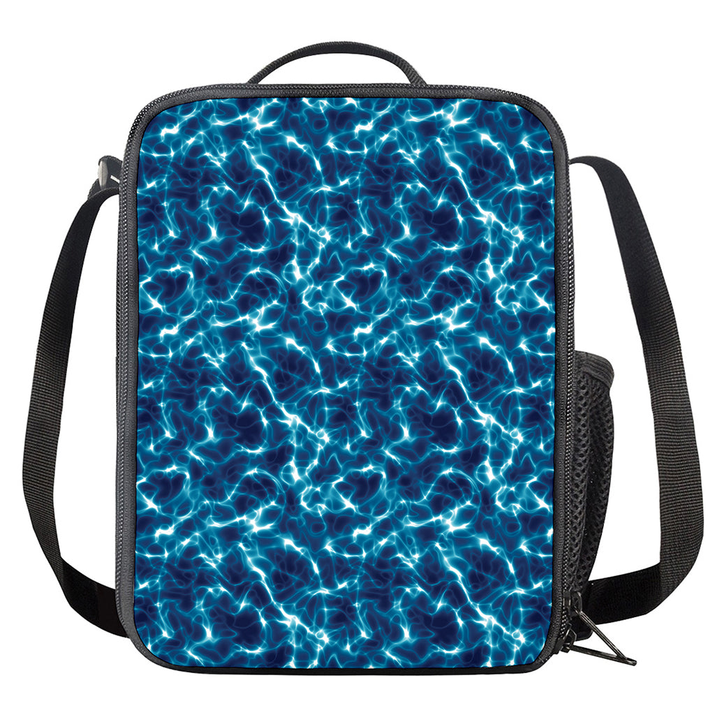 Plasma Energy Print Crossbody Lunch Bag