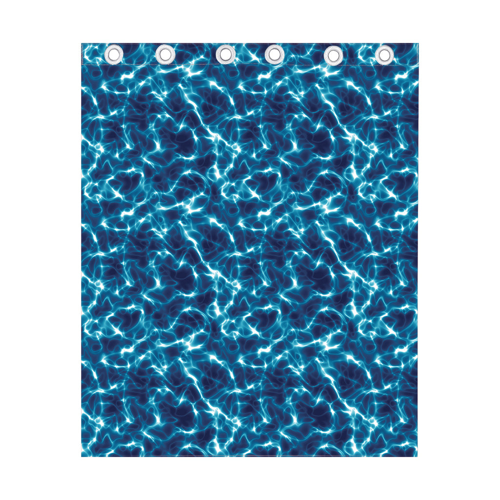Plasma Energy Print Curtain
