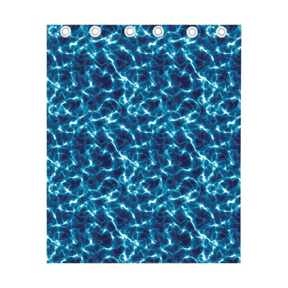 Plasma Energy Print Curtain