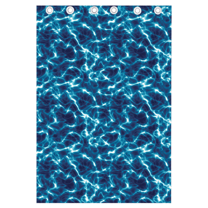 Plasma Energy Print Curtain