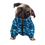 Plasma Energy Print Dog Zip Up Jacket