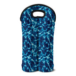Plasma Energy Print Double Neoprene Wine Tote