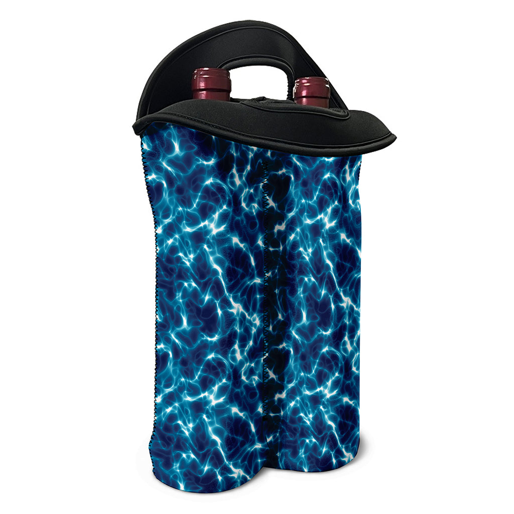 Plasma Energy Print Double Neoprene Wine Tote
