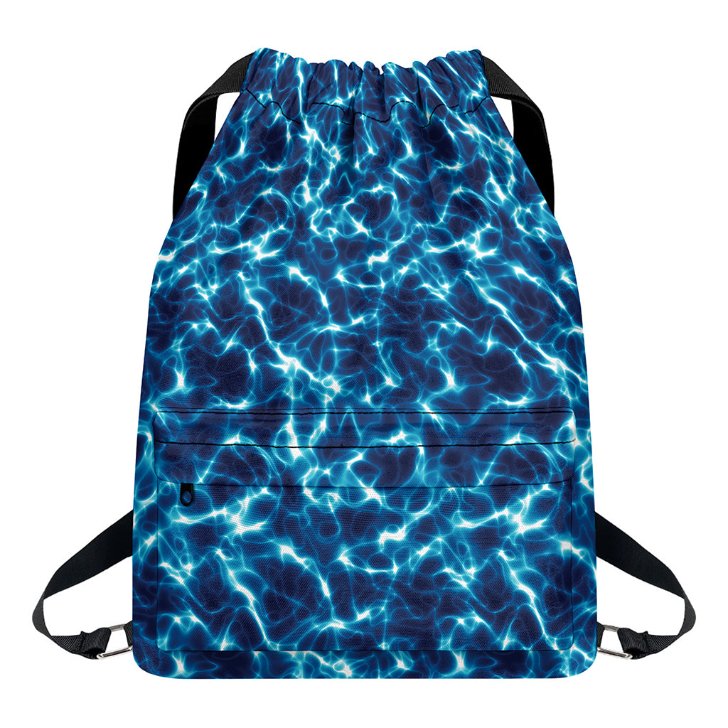 Plasma Energy Print Drawstring Backpack