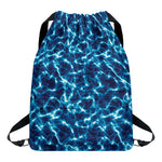 Plasma Energy Print Drawstring Backpack