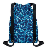 Plasma Energy Print Drawstring Backpack
