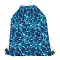 Plasma Energy Print Drawstring Bag