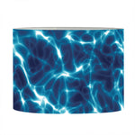 Plasma Energy Print Drum Lamp Shade
