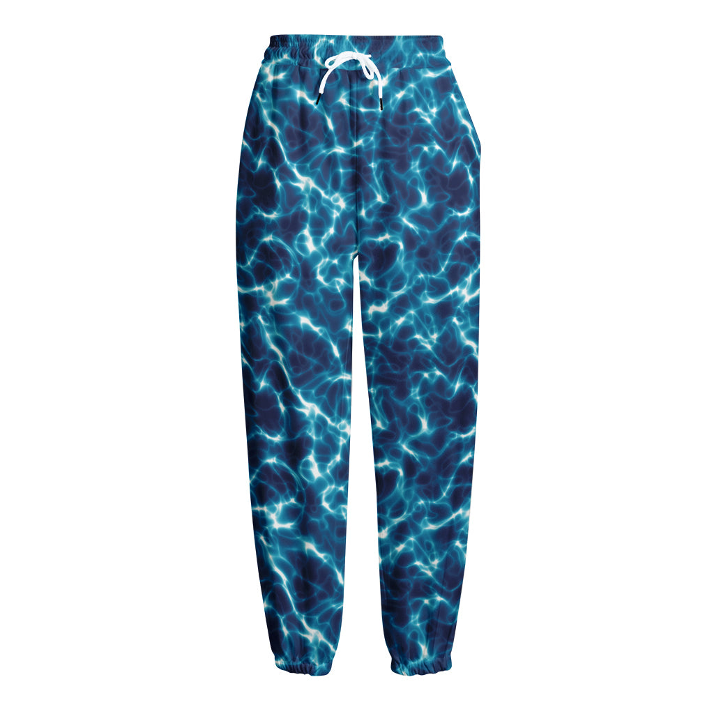 Plasma Energy Print Fleece Lined Knit Pants