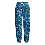 Plasma Energy Print Fleece Lined Knit Pants