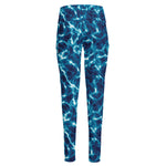 Plasma Energy Print High-Waisted Pocket Leggings