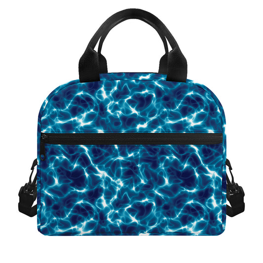 Plasma Energy Print Insulated Lunch Bag