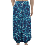 Plasma Energy Print Lantern Pants