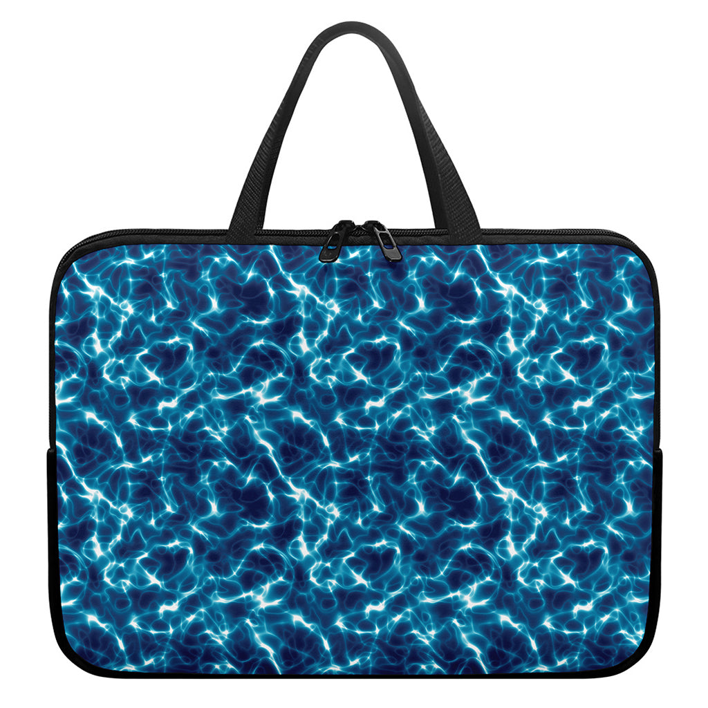 Plasma Energy Print Laptop Sleeve With Handle