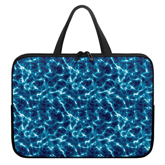 Plasma Energy Print Laptop Sleeve With Handle