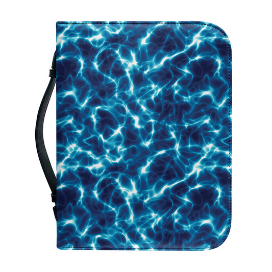 Plasma Energy Print Leather Bible Cover