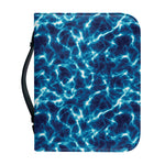 Plasma Energy Print Leather Bible Cover