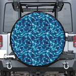 Plasma Energy Print Leather Spare Tire Cover