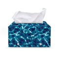 Plasma Energy Print Leather Tissue Box Cover