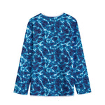 Plasma Energy Print Long Sleeve Short Coat