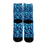 Plasma Energy Print Long Socks
