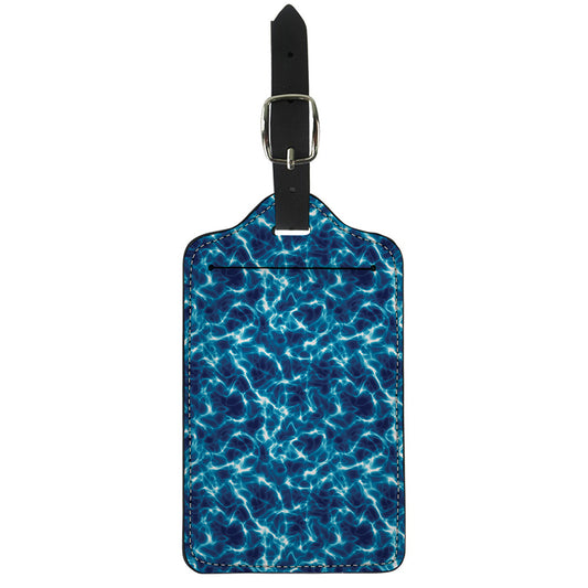Plasma Energy Print Luggage Tag