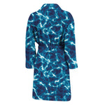 Plasma Energy Print Men's Bathrobe