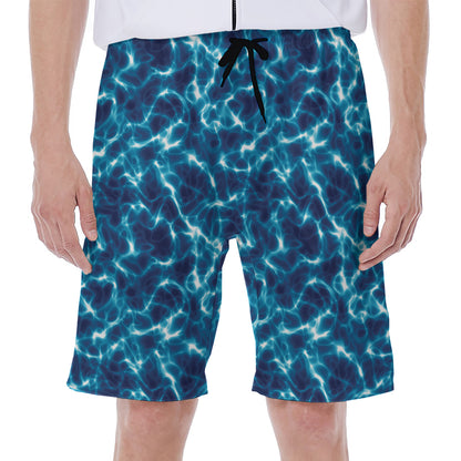 Plasma Energy Print Men's Beach Shorts