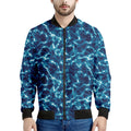 Plasma Energy Print Men's Bomber Jacket