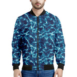Plasma Energy Print Men's Bomber Jacket