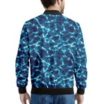 Plasma Energy Print Men's Bomber Jacket