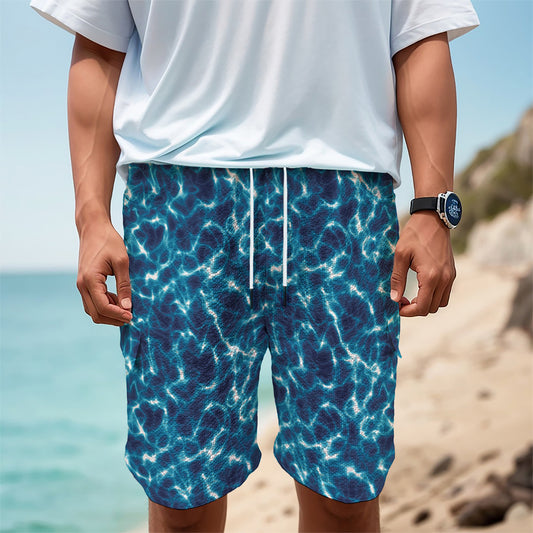Plasma Energy Print Men's Cargo Shorts