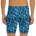 Plasma Energy Print Men's Long Boxer Briefs