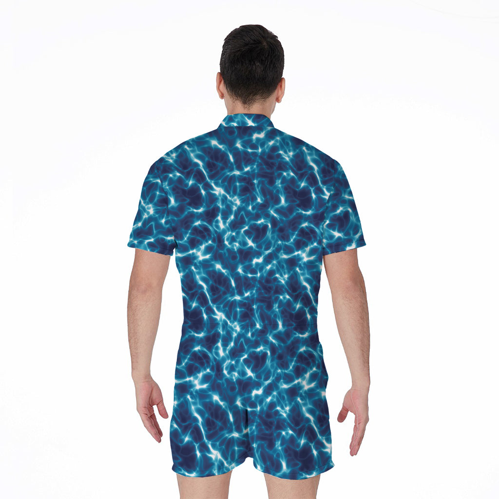 Plasma Energy Print Men's Rompers
