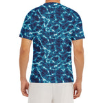 Plasma Energy Print Men's Short Sleeve Rash Guard