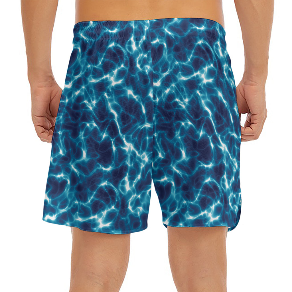 Plasma Energy Print Men's Split Running Shorts
