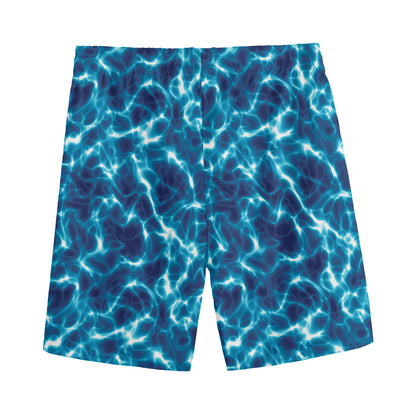 Plasma Energy Print Men's Sports Shorts