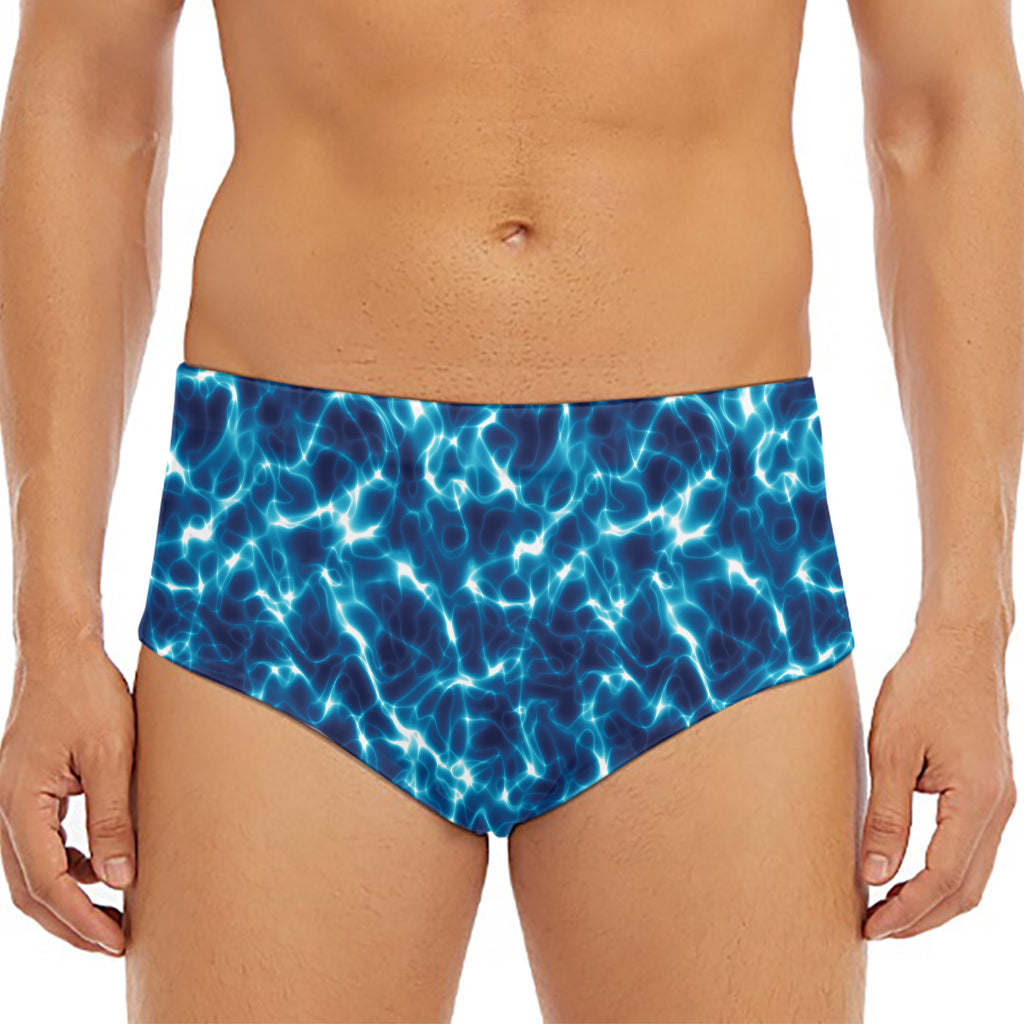 Plasma Energy Print Men's Triangle Swim Briefs